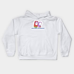 Here Come the Grannies Kids Hoodie